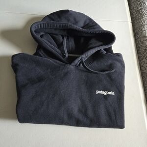 Mens Patagonia P6 Logo Uprisal Hoody Size Large Black Color